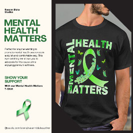 Camiseta La Salud Mental Importa