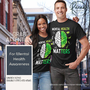 Camiseta La Salud Mental Importa