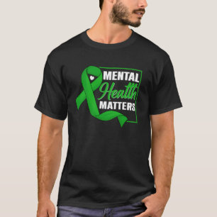 Camiseta La Salud Mental Importa Conciencia sobre la Salud
