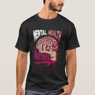 Camiseta La Salud Mental Importa Día de Conciencia sobre la