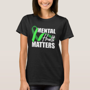 Camiseta La salud mental importa el mes de la conciencia de