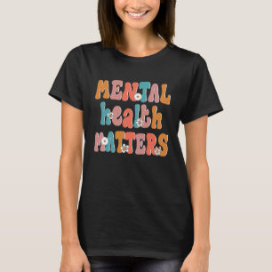 Camiseta La salud mental importa la ropa de moda
