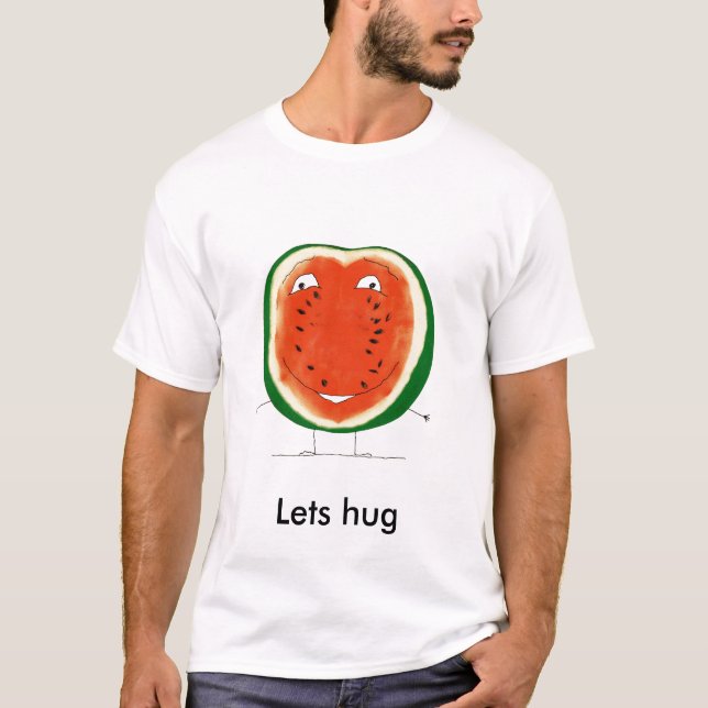 Camiseta la sandía, deja el abrazo (Anverso)