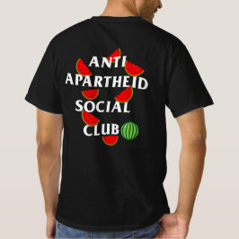Camiseta La sandía del club social anti apartheid de moda