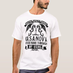 Camiseta La Sangre CASANOVA Corre Por Mis venas