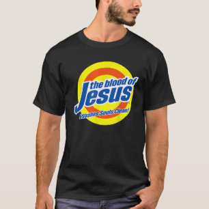 Camiseta La sangre de Jesucristo Gracioso Basado en la Fe