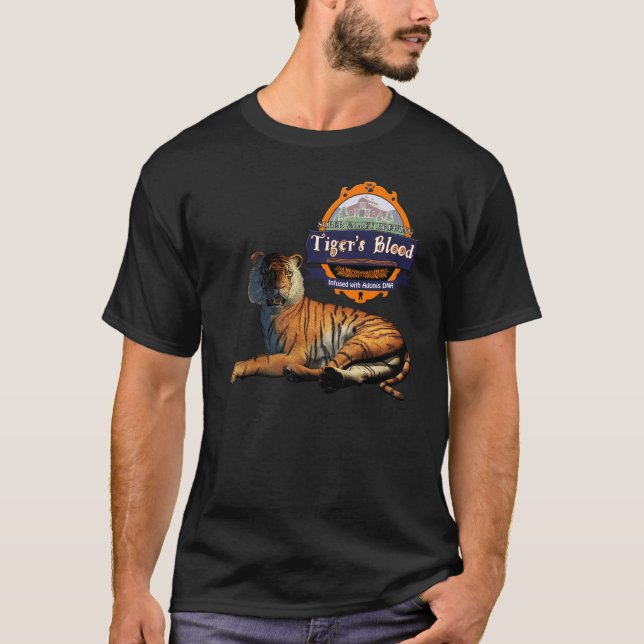 Camiseta La sangre del tigre infundida con la DNA de Adonis (Anverso)