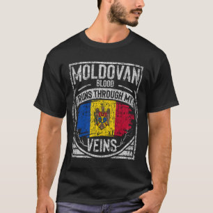 Camiseta La Sangre Moldava Corre Por Mis venas
