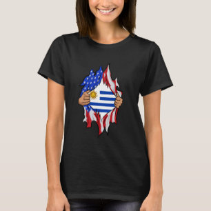 Camiseta La sangre uruguaya dentro de mí se enorgullece de 
