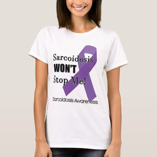 Camiseta La sarcoidosis no me parará (Anverso)