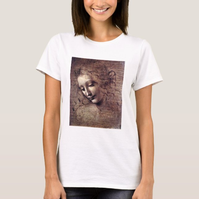 Camiseta La Scapigliata - da Vinci - c1508 (Anverso)