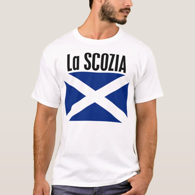 Camiseta La Scozia (Escocia) (Anverso)