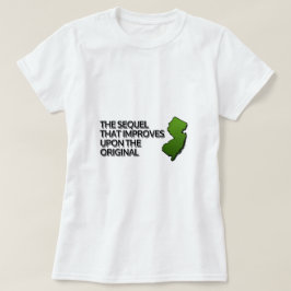 Camiseta La secuencia que mejora con respecto al original