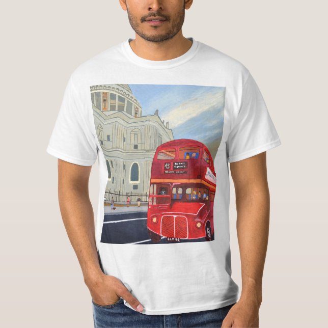 Camiseta La Sed del Autobús de Londres (Anverso)