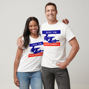 Camiseta La Segunda Guerra Mundial les da ambos barriles