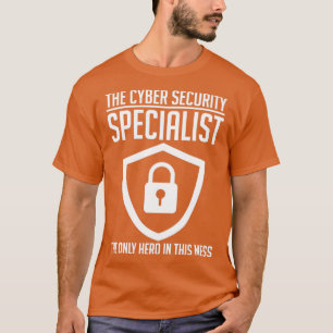 Camiseta La seguridad cibernética de la seguridad informáti