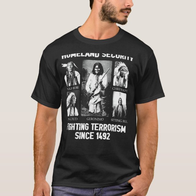 Camiseta La seguridad nacional contra el terrorismo desde 1 (Anverso)