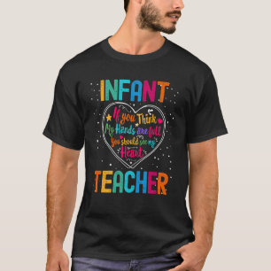 Camiseta La semana de aprecio de los profesores de infantes