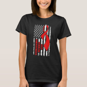 Camiseta La Semana de la Cinta Roja Concientiza sobre la Ba