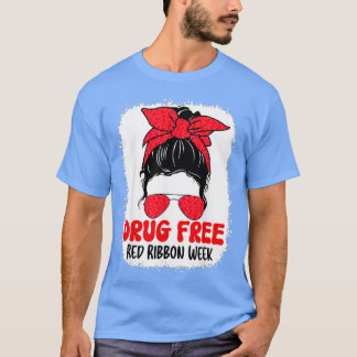 Camiseta La semana de la cinta roja libre de drogas, la cob