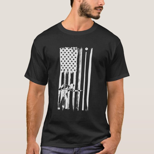 Camiseta La señal de la bandera de los E.E.U.U. de los (Anverso)