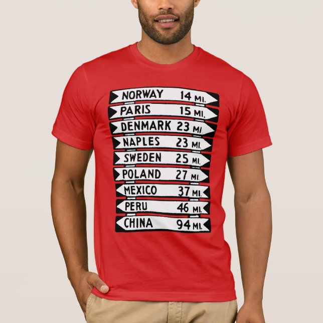 Camiseta La señal de Ol' Maine (Anverso)