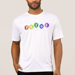 Camiseta La señal de orgullo de colores arcoíris de Slipper