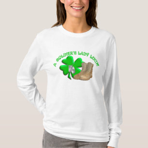 Camiseta La señora Luck de un soldado