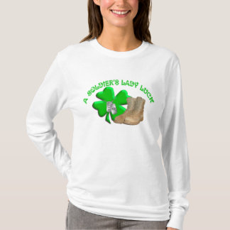 Camiseta La señora Luck de un soldado