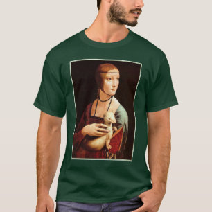 Camiseta La señora With The Ermine de da Vinci