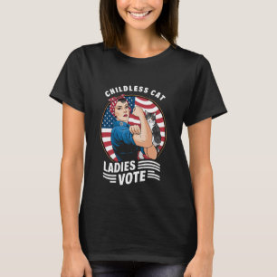 Camiseta La señorita Gato Infantil Vota A Rosie The Rivete