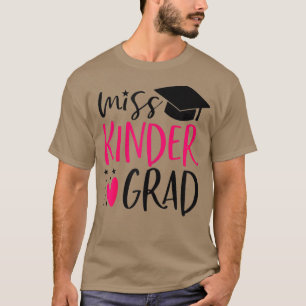 Camiseta La Señorita Kinder Grad Kindergarten No Se Dirigió
