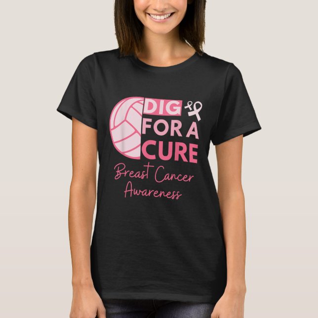 Camiseta La Sensibilización Sobre El Cáncer Se Escata Para  (Anverso)