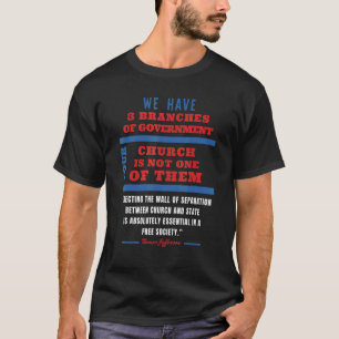Camiseta La Separación De La Iglesia Y El Estado Defiende A