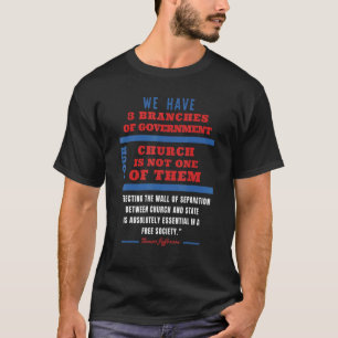 Camiseta La Separación De La Iglesia Y El Estado Defiende A