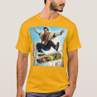 Camiseta La separación de la iglesia y el patinaje