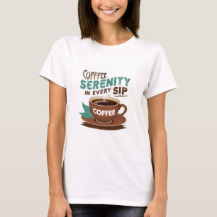 Camiseta La serenidad del café en cada SIP
