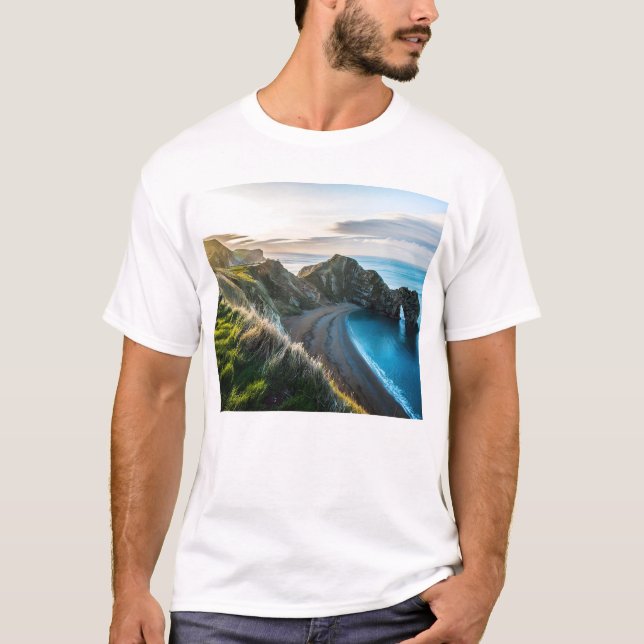Camiseta La serenidad en el mar (Anverso)