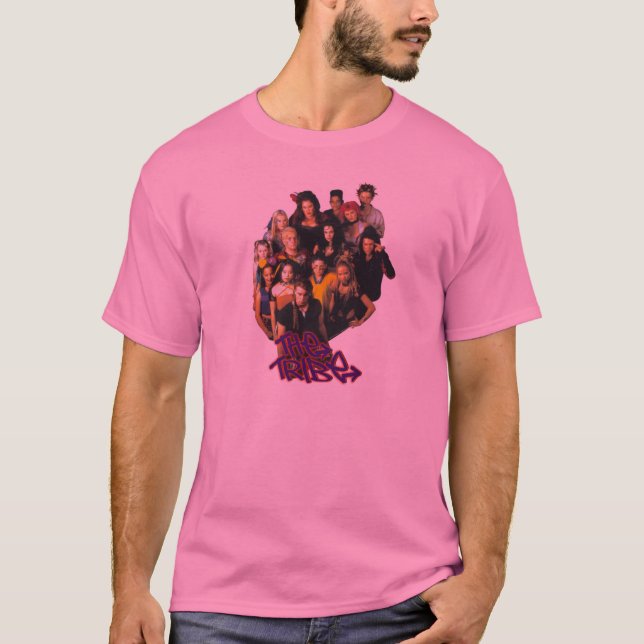 Camiseta La serie de la tribu tiro de 2 grupos (Anverso)