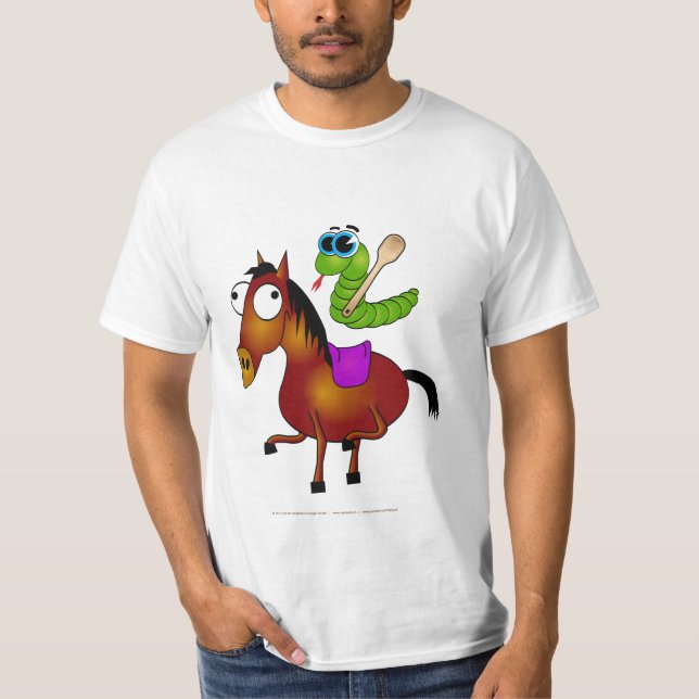Camiseta La serpiente corriendo (Ide Zmija) 01 (Anverso)