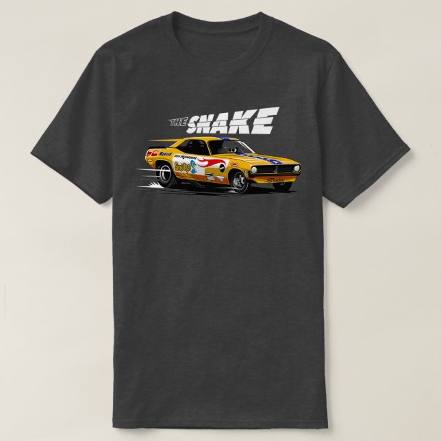 Camiseta La serpiente Don Prudhomme cuda  (Diseño del anverso)