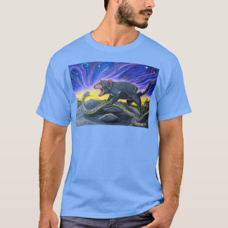 Camiseta La serpiente tigre vs el demonio de Tasmania