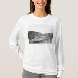 Camiseta La serrería del caballo de labor en la fotografí