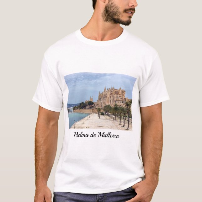 Camiseta La Seu, la Catedral de Palma de Mallorca - España (Anverso)