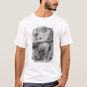 Camiseta La sibila de Cumaean, después de Michangelo