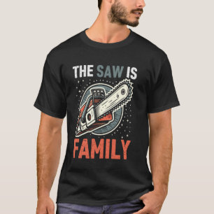 Camiseta La sierra es motosierra familiar