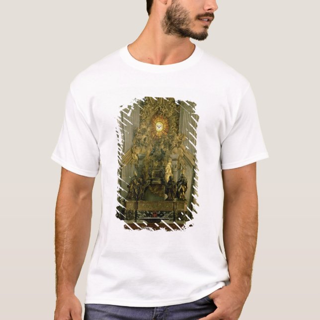 Camiseta La silla de San Pedro, 1665 (Anverso)