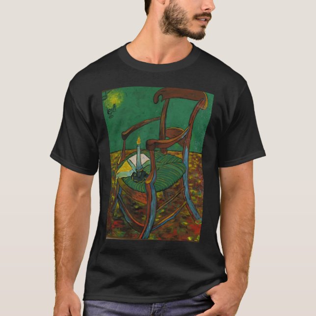 CAMISETA LA SILLA DEL GAUGUIN DE VINCENT VAN GOGH (Anverso)