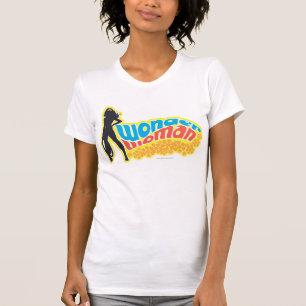 Camiseta La silueta mujer maravilla