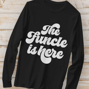 Camiseta La simple tipografía retro vintage del funcle
